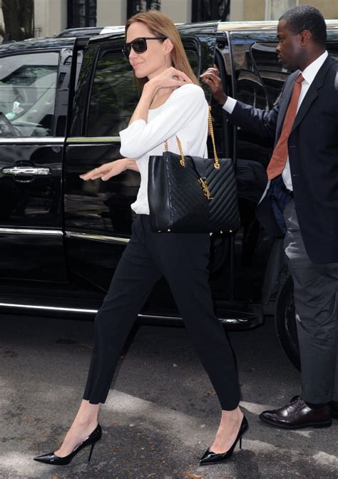 angelina jolie YSL Bag